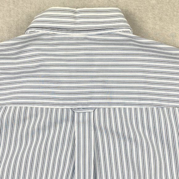 Arnold Palmer Shirt Mens Large Short Sleeve Stripe Button Down Collar Casual - Picture 7 of 12